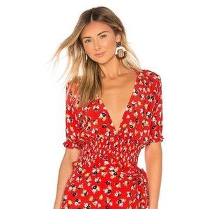 Faithful the Brand | Floral crop top | Size 2